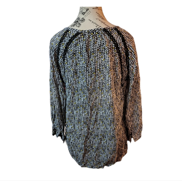 Cato Long sleeve Boho Blouse Size Small - Picture 2 of 3